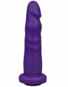 Фиолетовая реалистичная насадка-плаг - 16,2 см. фото 1 — pink-kiss