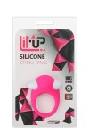Розовое эрекционное кольцо LIT-UP SILICONE STIMU RING 6 фото 2 — pink-kiss