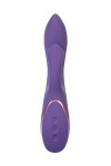 Фиолетовый вибратор-кролик Fingie с функцией Come-Hither - 21,6 см. фото 3 — pink-kiss