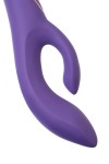 Фиолетовый вибратор-кролик Fingie с функцией Come-Hither - 21,6 см. фото 12 — pink-kiss