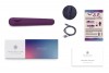 Фиолетовый вибратор для пар Crescendo - 21 см. фото 9 — pink-kiss