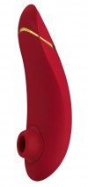 Красный бесконтактный клиторальный стимулятор Womanizer Premium фото 1 — pink-kiss