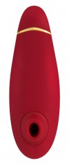 Красный бесконтактный клиторальный стимулятор Womanizer Premium фото 3 — pink-kiss