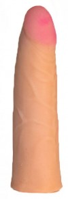 Трусики Harness с реалистичной насадкой-фаллосом №68 - 18 см. фото 1 — pink-kiss