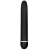 Черный классический вибратор Luxuriate - 17,8 см. фото 1 — pink-kiss