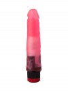 Розовый гелевый виброфаллос со встроенным пультом - 16,5 см. фото 2 — pink-kiss