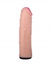Страпон Харнесс: трусики с плугом и насадка из неоскин - 15,2 см. фото 7 — pink-kiss