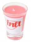Массажная свеча для поцелуев Strawberry с ароматом клубники - 30 гр. фото 1 — pink-kiss