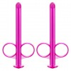 Набор из 2 лиловых шприцев для введения лубриканта Lube Tube фото 1 — pink-kiss