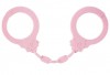 Розовые силиконовые наручники Suppression фото 1 — pink-kiss
