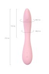 Розовый G-вибратор со стимулирующим шариком Mitzi - 21 см. фото 7 — pink-kiss