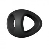 Черное фигурное эрекционное кольцо Flux Ring фото 2 — pink-kiss
