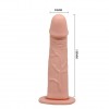 Реалистичный страпон-фаллоимитатор на трусиках Ultra Passionate Harness - 15 см. фото 5 — pink-kiss