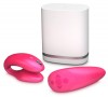 Розовый вибратор для пар We-Vibe Chorus фото 3 — pink-kiss