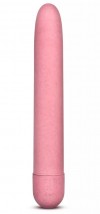 Розовый биоразлагаемый вибратор Eco - 17,8 см. фото 1 — pink-kiss
