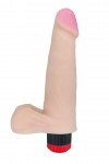 Телесный вибромассажёр HUMAN COPY 7,3" - 18,5 см. фото 1 — pink-kiss