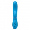 Голубой вибромассажер Insatiable G Inflatable G-Bunny с функцией расширения - 21 см. фото 7 — pink-kiss
