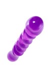 Фиолетовый двусторонний фаллоимитатор Tanza - 27,5 см. фото 4 — pink-kiss