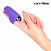 Фиолетовая вибронасадка на палец фото 5 — pink-kiss