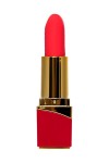 Красный вибратор-помада Pansies - 9 см. фото 1 — pink-kiss