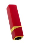 Красный вибратор-помада Pansies - 9 см. фото 3 — pink-kiss