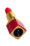 Красный вибратор-помада Pansies - 9 см. фото 5 — pink-kiss