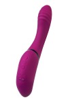 Фиолетовый поворотный вибратор c вакуумной стимуляцией Spinser - 23 см. фото 8 — pink-kiss
