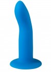 Синий, светящийся в темноте стимулятор Neon Driver - 13,3 см. фото 1 — pink-kiss