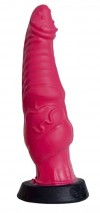 Красный фаллоимитатор "Гиппогриф mini" - 18 см. фото 1 — pink-kiss