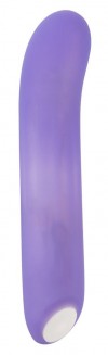 Фиолетовый мини-вибратор Flashing Mini Vibe - 15,2 см. фото 1 — pink-kiss