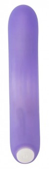 Фиолетовый мини-вибратор Flashing Mini Vibe - 15,2 см. фото 4 — pink-kiss