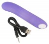 Фиолетовый мини-вибратор Flashing Mini Vibe - 15,2 см. фото 6 — pink-kiss