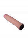 Телесный ультра реалистичный страпон с регулируемыми трусиками - 16,5 см. фото 5 — pink-kiss