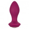 Фиолетовая анальная вибропробка с кристаллом Vibrating Crystal Probe - 10,75 см. фото 1 — pink-kiss