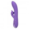 Фиолетовый вибромассажер Inflatable G-Flutter с функцией расширения - 21 см. фото 1 — pink-kiss