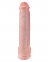 Телесный фаллоимитатор-гигант 15" Cock with Balls - 40,6 см. фото 1 — pink-kiss
