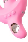 Розовый поворотный вибратор c клиторальным стимулятором Twistme - 19,5 см. фото 13 — pink-kiss