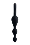 Черная анальная цепочка Aquilae - 18 см. фото 3 — pink-kiss