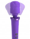 Фиолетовый вибромассажер Rechargeable Power Wand фото 3 — pink-kiss