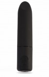 Черный перезаряжаемый вибратор-пуля Clit Fun Vibrator - 8,7 см. фото 1 — pink-kiss