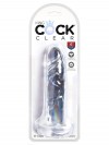 Прозрачный фаллоимитатор King Cock Clear 6 Cock - 18,4 см. фото 4 — pink-kiss