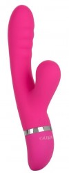 Розовый вибратор-кролик Foreplay Frenzy Pucker с функцией вакуума фото 1 — pink-kiss