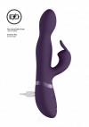 Фиолетовый вибромассажер-кролик Niva - 21,5 см. фото 2 — pink-kiss