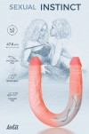 Гнущийся фаллоимитатор Sexual Instinct - 47,6 см. фото 3 — pink-kiss
