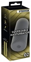 Серый мастурбатор Squeezable Masturbator 02 фото 9 — pink-kiss