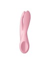 Розовый вибратор Threesome 1 с  пальчиками  фото 3 — pink-kiss