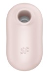 Бежевый вакуумный вибростимулятор клитора Satisfyer Pro To Go 2 фото 3 — pink-kiss