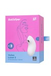 Белый вакуум-волновой вибростимулятор Vulva Lover 2 фото 6 — pink-kiss