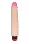 Телесный вибромассажёр HUMAN COPY 8,2" - 21,6 см. фото 1 — pink-kiss