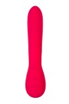 Красный вибратор c клиторальной и вакуумной стимуляциями Doobl - 20 см. фото 4 — pink-kiss